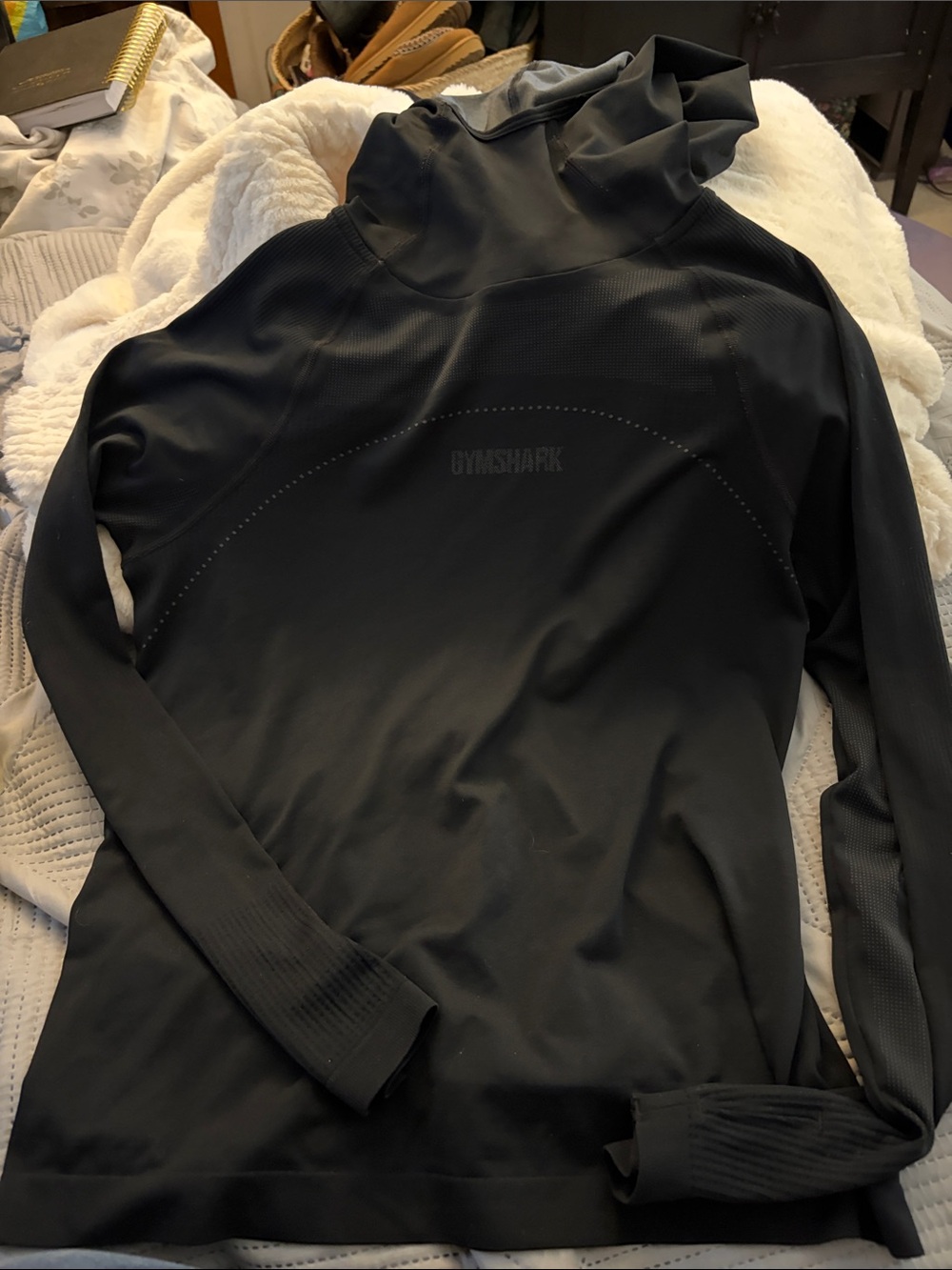 Gymshark Black Seamless Performance Top